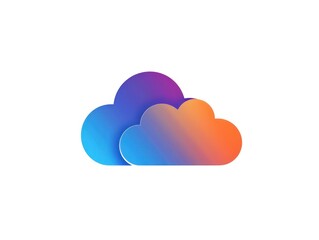 cloud software app logo design