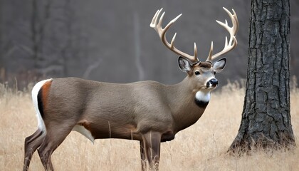 a-buck-with-a-velvet-covered-antler-