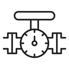 Water meter icon