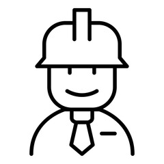 Electrical engineer icon