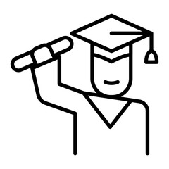 Graduation icon