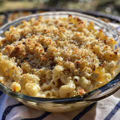 scrambled eggs with pasta