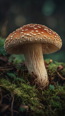 Mushroom in the forest