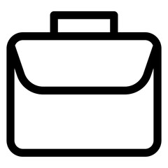 briefcase line icon