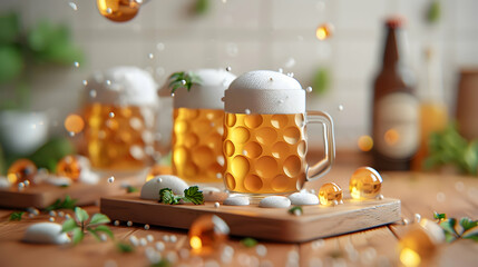 3D Icon: Capturing the Essence of Beer Culture in an Isometric Photography Contest