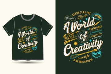 Custom typography Vector Illustration with a Vintage t-shirt Design with retro slogan
