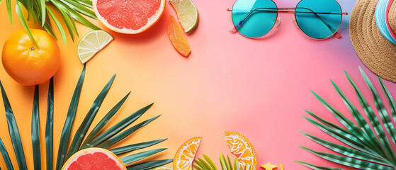 Enhance your promotional materials with this vibrant summer background. Use it for posters or...