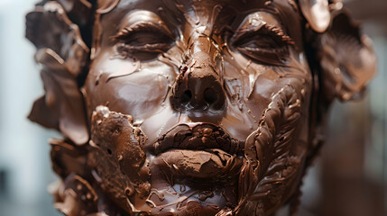 Exquisite Chocolate Sculptures Showcased at Art Exhibition - A Perfect Fusion of Artistic and Culinary Creativity
