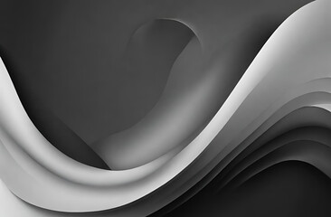 Abstract Background Embracing The Intertwined Dance Of Light And Shadow On Gray Carvings

