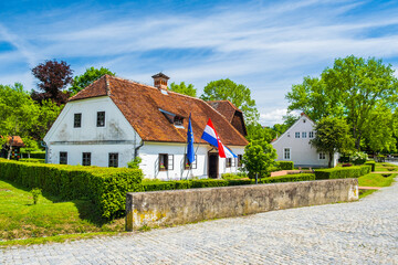 Traditional ethno village of Kumrovec and Josip Broz Tito birth house, Zagorje region, Croatia