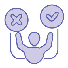 Ethics Icon Blue