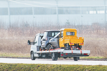 Emergency Roadside Assistance: Car Towing on the Highway