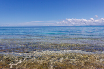 Coral beach phillipines paradise