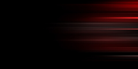 Red Lines on Dark Background: Abstract Artistic Composition with Vibrant Patterns - Modern Digital Design for Trendy Minimalist Illustrations and Contemporary Backdrops