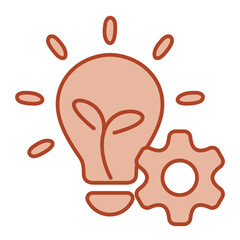 Innovation  Icon Brown