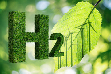 Getting green hydrogen from renewable energy sources.