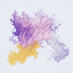 Artistic abstract watercolor painting stroke beautyfull design.