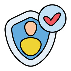 Trustworthiness  Icon Color