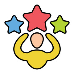 Leadership  Icon Color