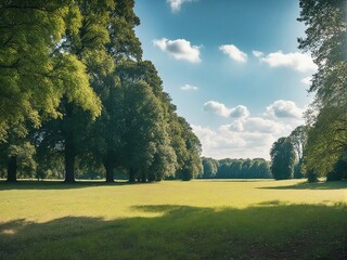 Obraz premium trees in the park