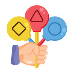 Diversity  Icon Flat color