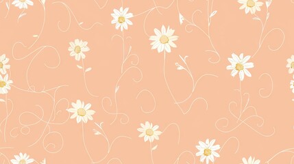 Fototapeta premium floral pattern background