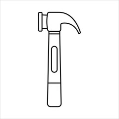 tools vector illustration design. Suitable for coloring book, t-shirt, sticker, etc. Eps 10