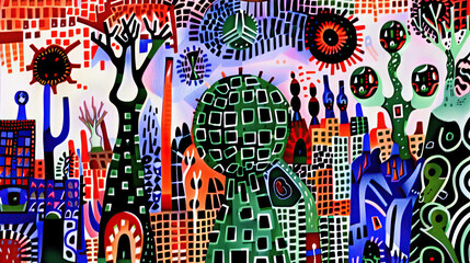 Abstract colorful background