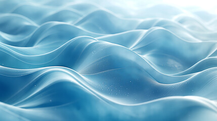 Obraz premium Serene Blue Ocean Waves - Tranquil Water Surface Texture Background