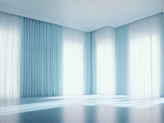 Fototapeta premium empty white room