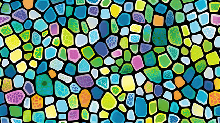 Pattern abstract mosaic