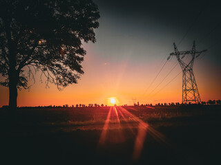 Sunrise over the fields © Kamil