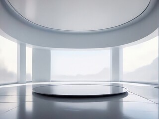 interior of a modern building