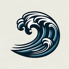 파도 치는 모양 아이콘