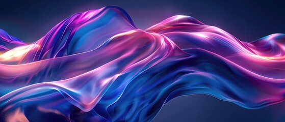 blue green purple abstract 3d background