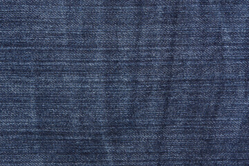 Blue jean texture. Blank denim cloth textile background. Soft fabric. Flat cotton surface. Grunge...