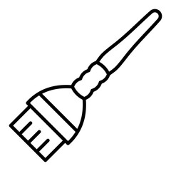 Hair dye brush Icon