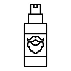 Beard oil Icon