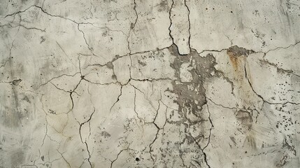 Obraz premium Industrial park, concrete flooring texture close-up, cracks and oil stains, daylight