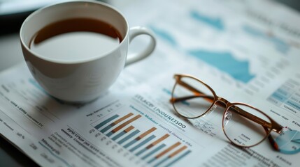 Businessman pointing at market data trends on screens, strategic financial planning in trading room.