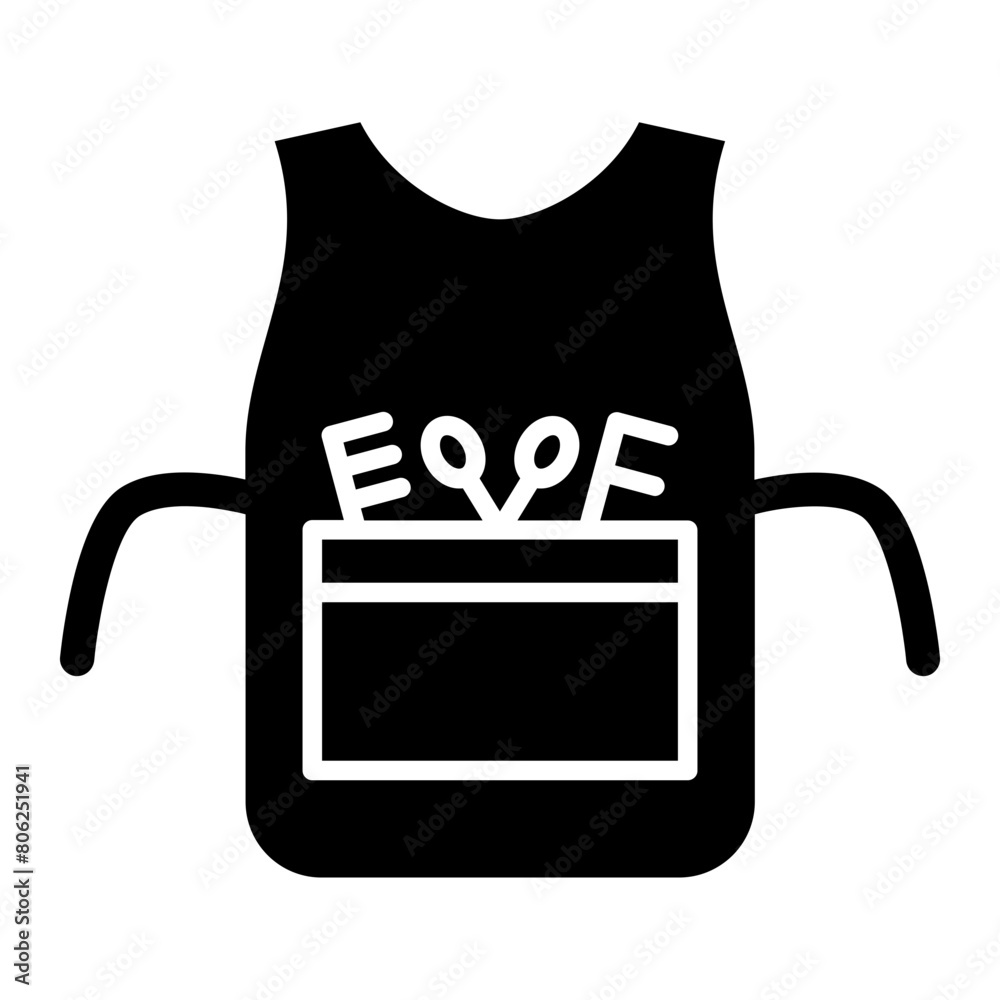 Poster apron icon