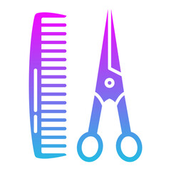 Hair cut Icon