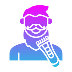 Beard trimming Icon