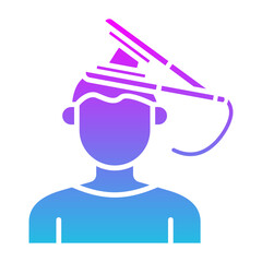 Hair straightener Icon