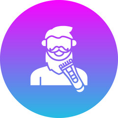 Beard trimming Icon