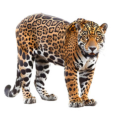 Obraz premium jaguar isolated on transparent background