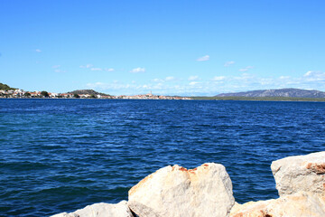 view over the sea, island Murter, Croatia