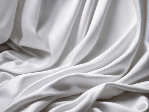 white silk background