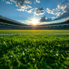 Fototapeta premium football stadium