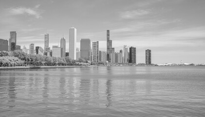 Big City Skyline along the waterfront